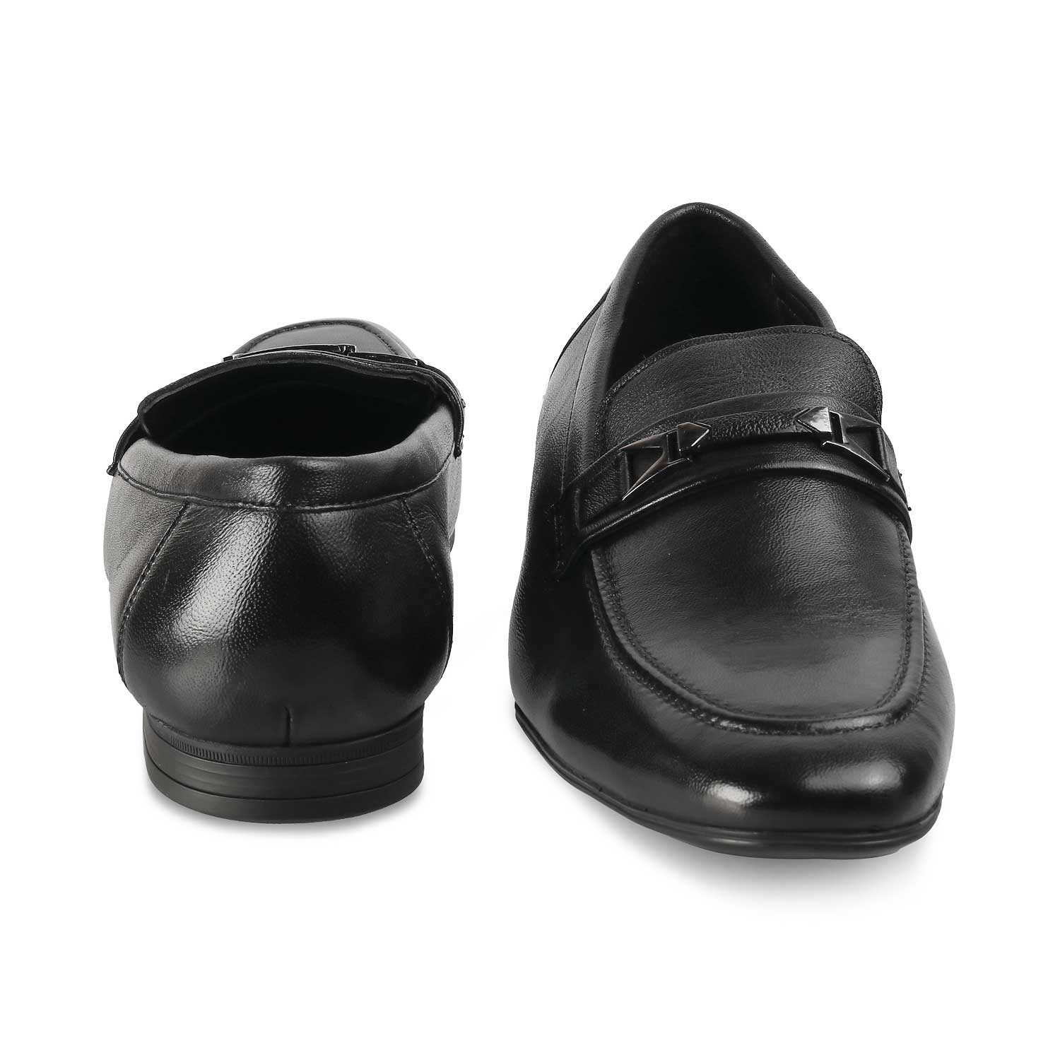 The Helsingborg Black Mens Leather Loafer - Tresmode