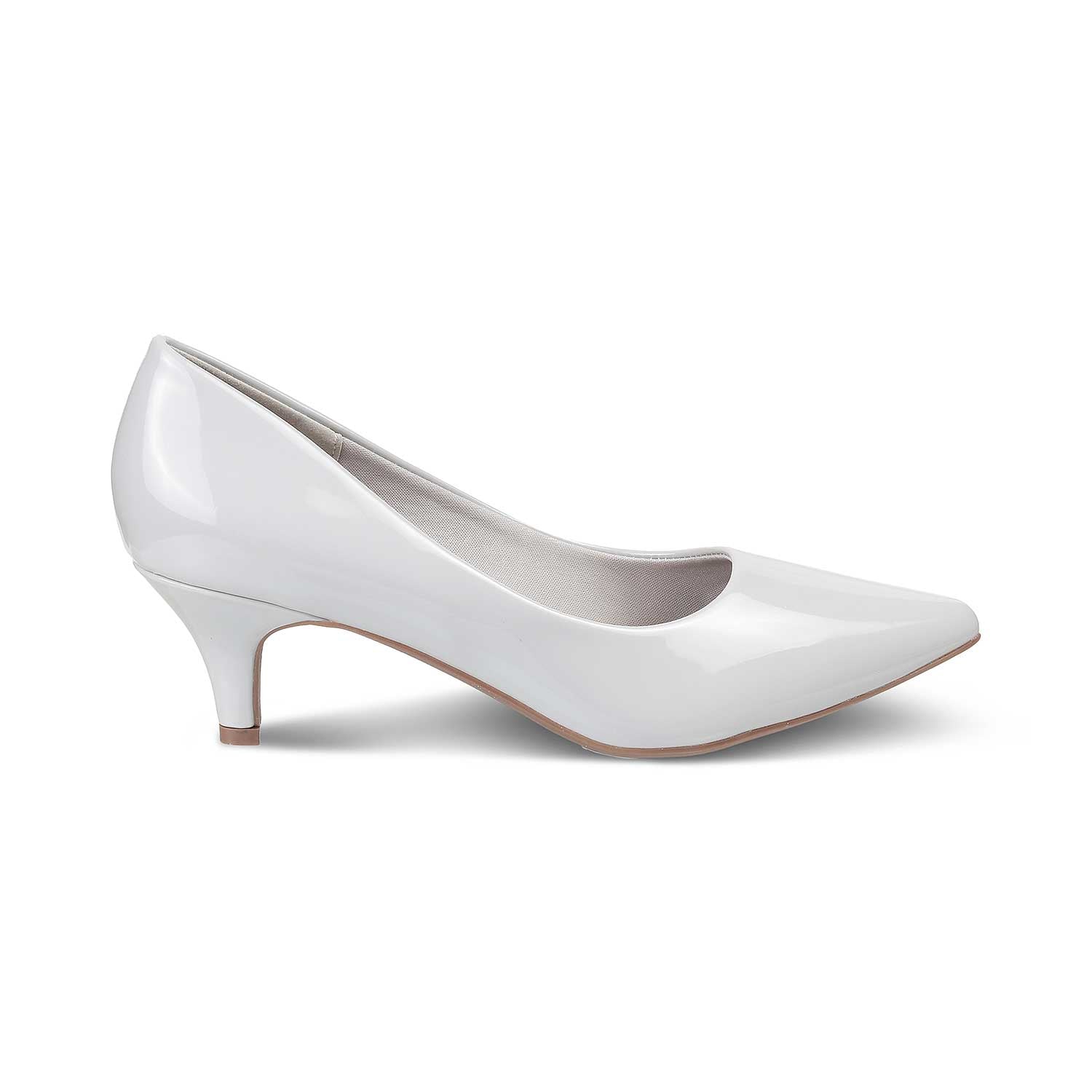 The Hope Grey Women's Dress Kitten Heel Pumps - Tresmode