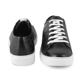 The Krun Black Men's Sneakers Tresmode - Tresmode