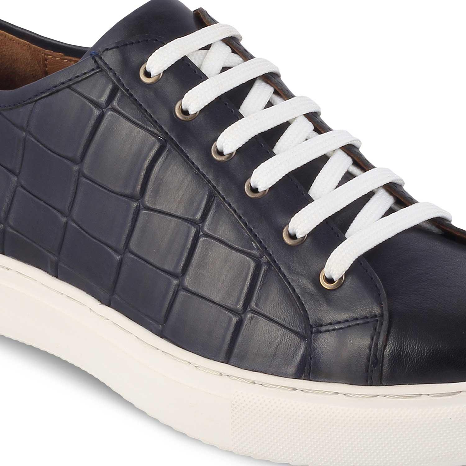 The Krun Blue Men's Sneakers Tresmode - Tresmode