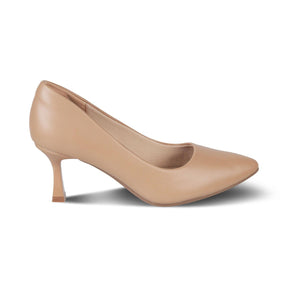 The Latini Tan Women's Pump Heels Tresmode - Tresmode