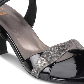 The Mainz Pewter Women's Dress Heel Sandals Tresmode - Tresmode