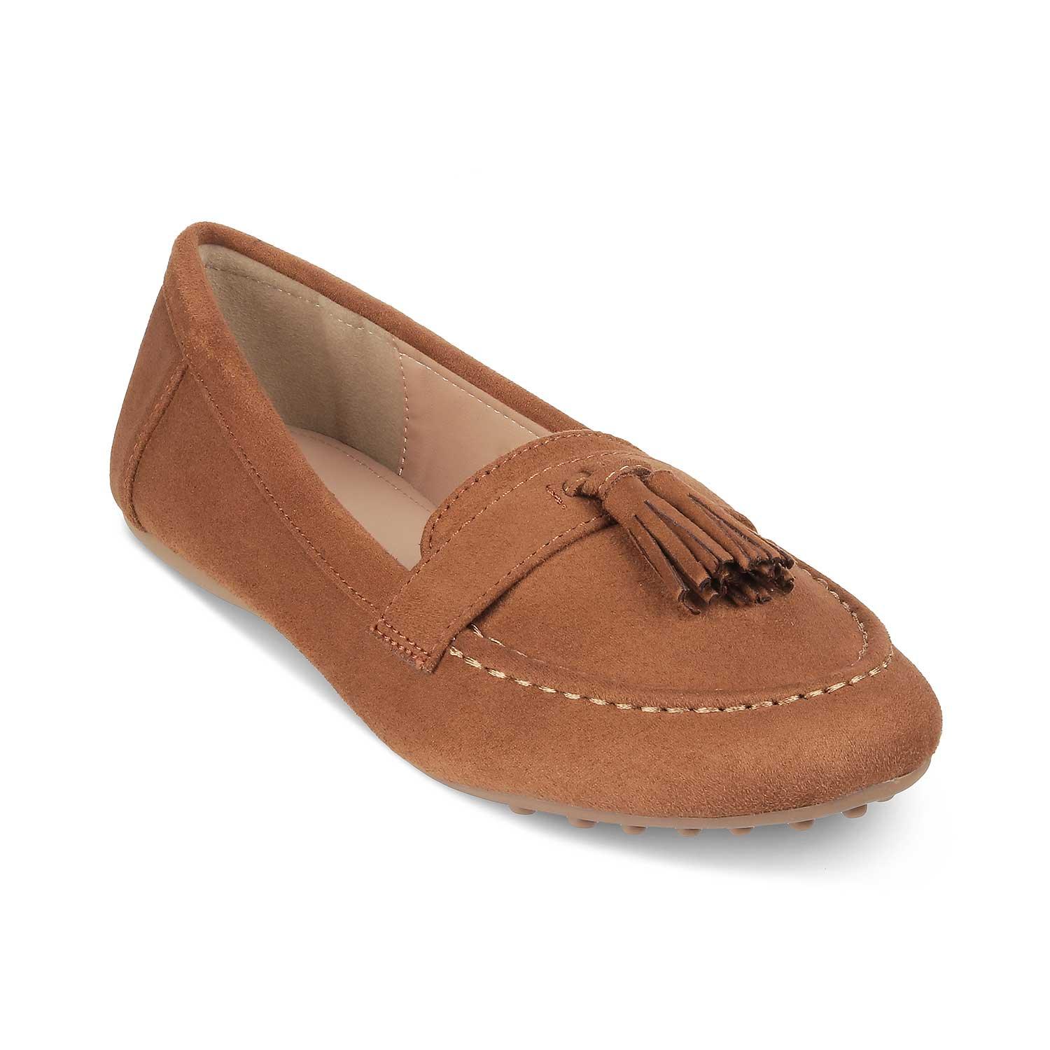 The Mia New Tan Women's Dress Loafers Tresmode - Tresmode