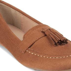 The Mia New Tan Women's Dress Loafers Tresmode - Tresmode