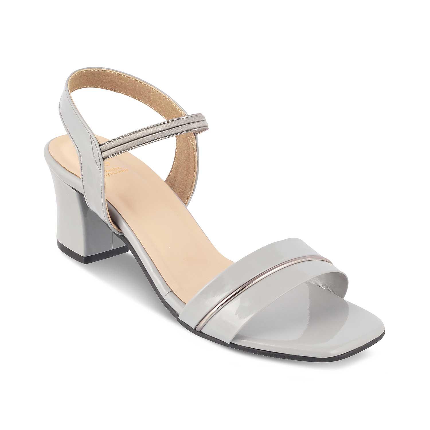 The Rachel Grey Women's Dress Block Heel Sandals Tresmode - Tresmode