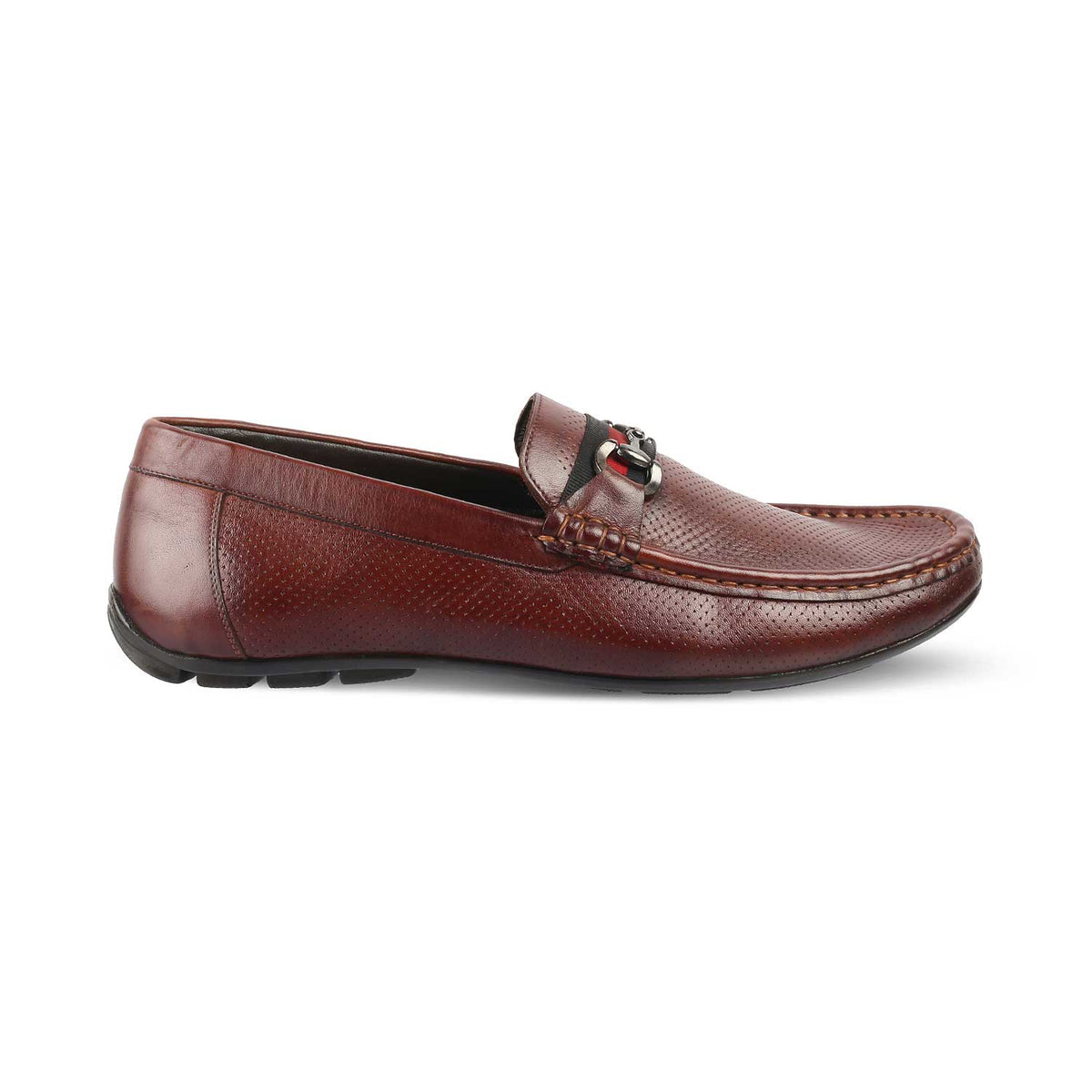 The Rottervam Brown Mens Driving Leather Loafer - Tresmode