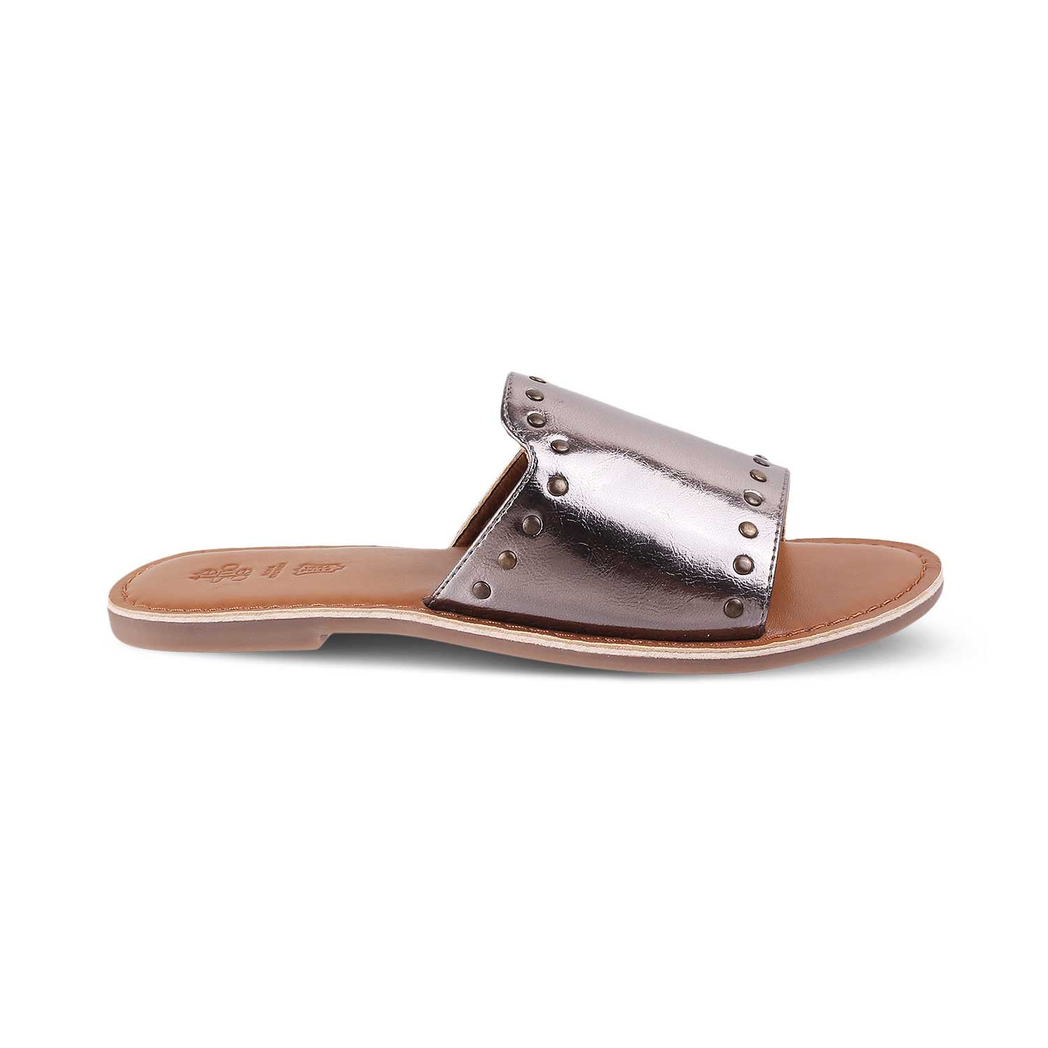 The Sammy Pewter Casual Flats for Women - Tresmode