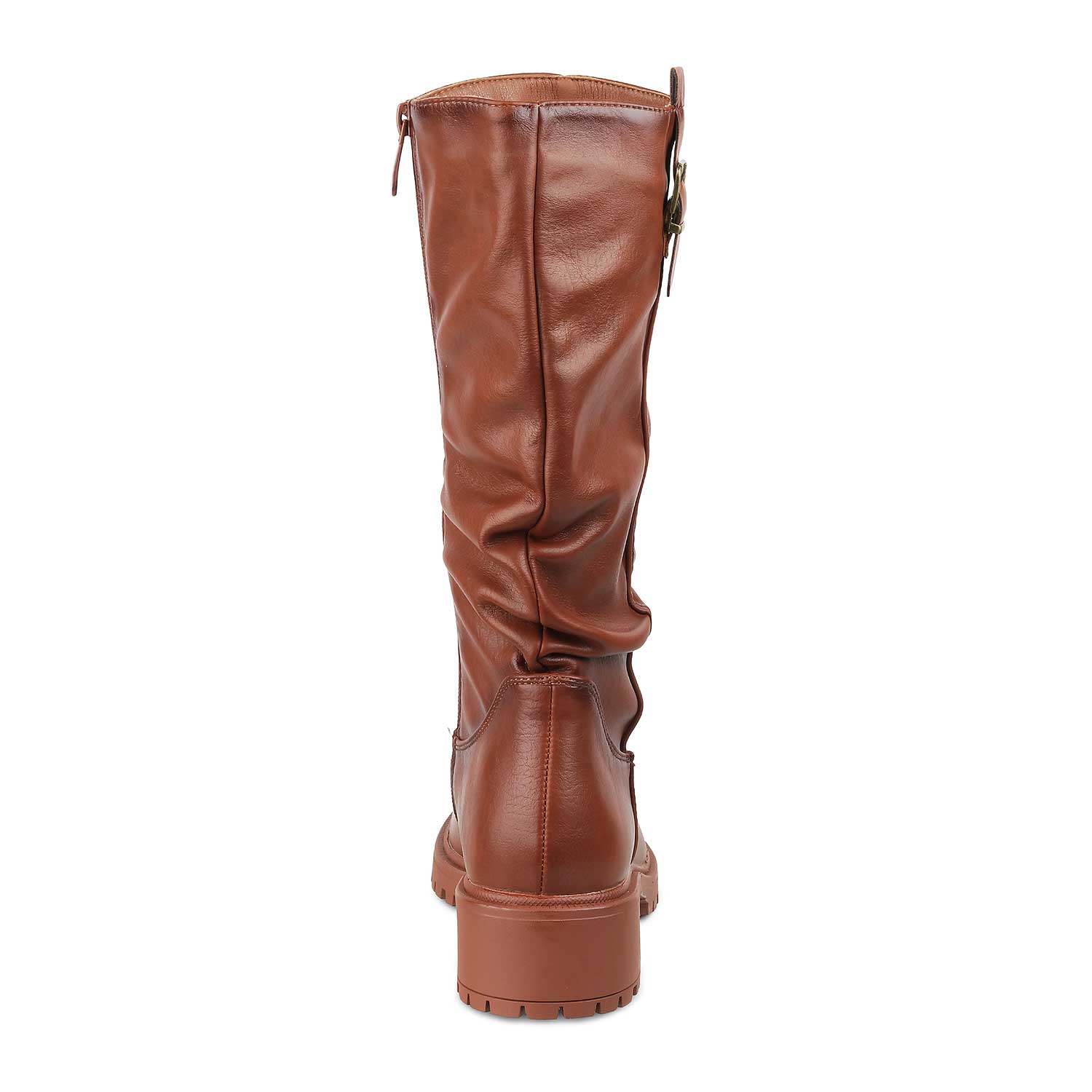 The Selfoss Tan Women's Knee-length Boots Tresmode - Tresmode