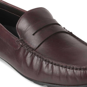 The Sloafer Brown Men's Leather Driving Loafers Tresmode - Tresmode