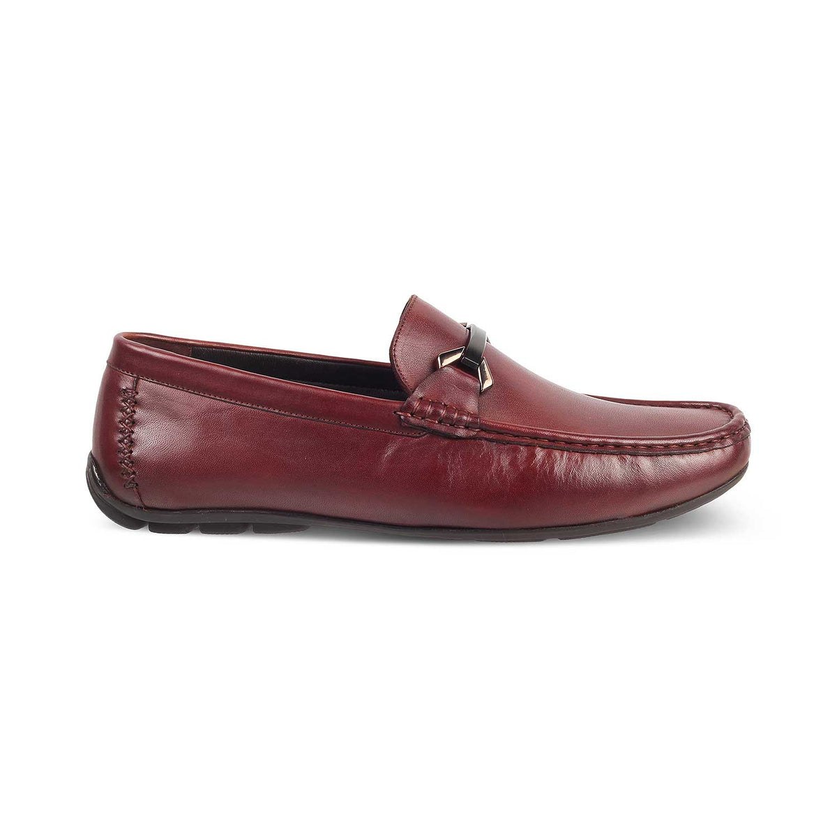 The Sobuck Tan Men's Leather Driving Loafers Tresmode - Tresmode