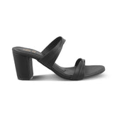 The Sofia Black Women's Casual Block Heel Sandals Tresmode - Tresmode