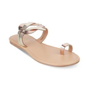 The Strappy Champagne Women's Casual Flats Tresmode - Tresmode