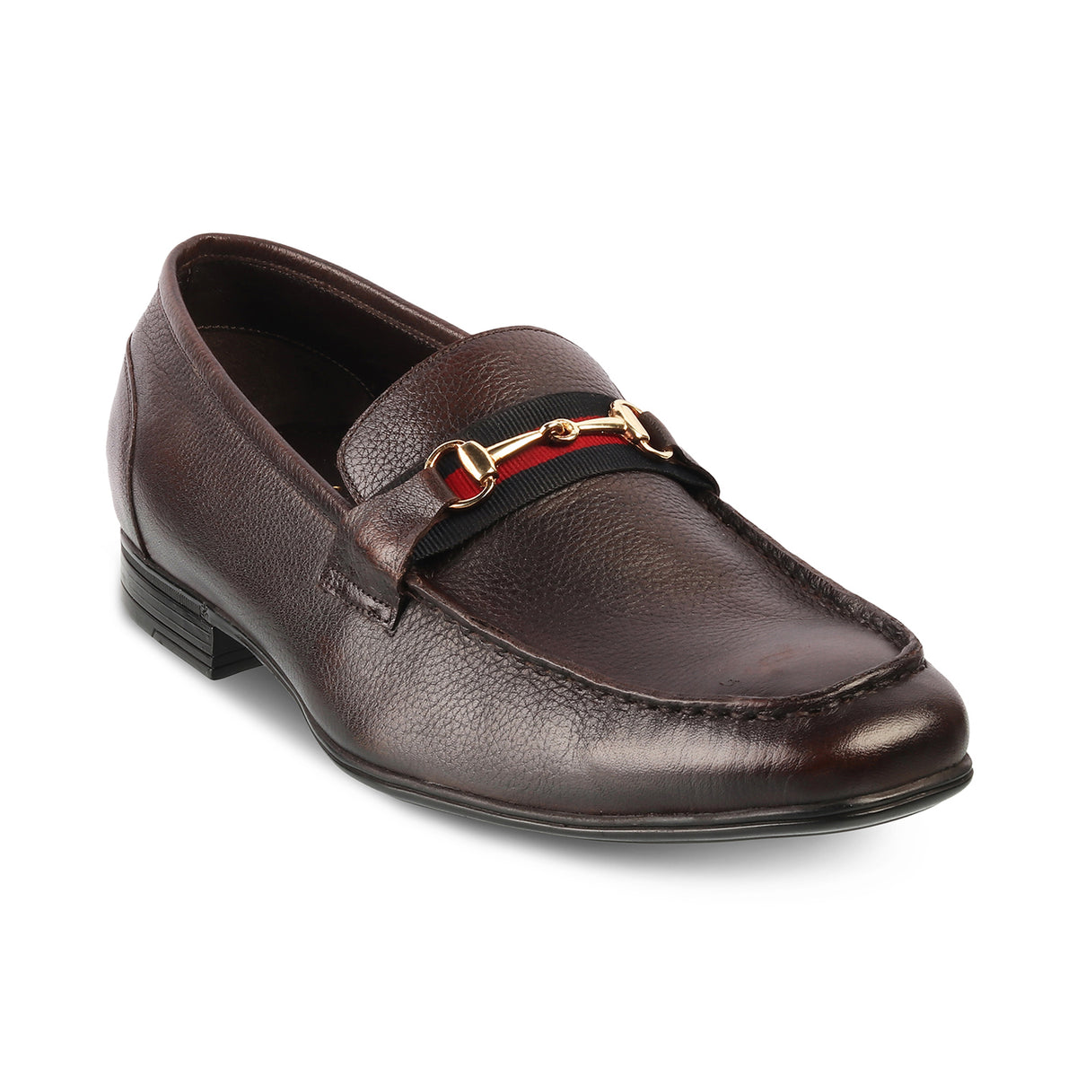 The Suchi Brown Mens Leather Loafers - Tresmode