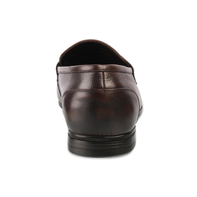 The Suchi Brown Mens Leather Loafers - Tresmode