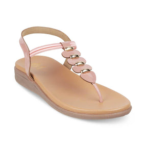 The Velencia Pink Women's Casual Flats Tresmode - Tresmode