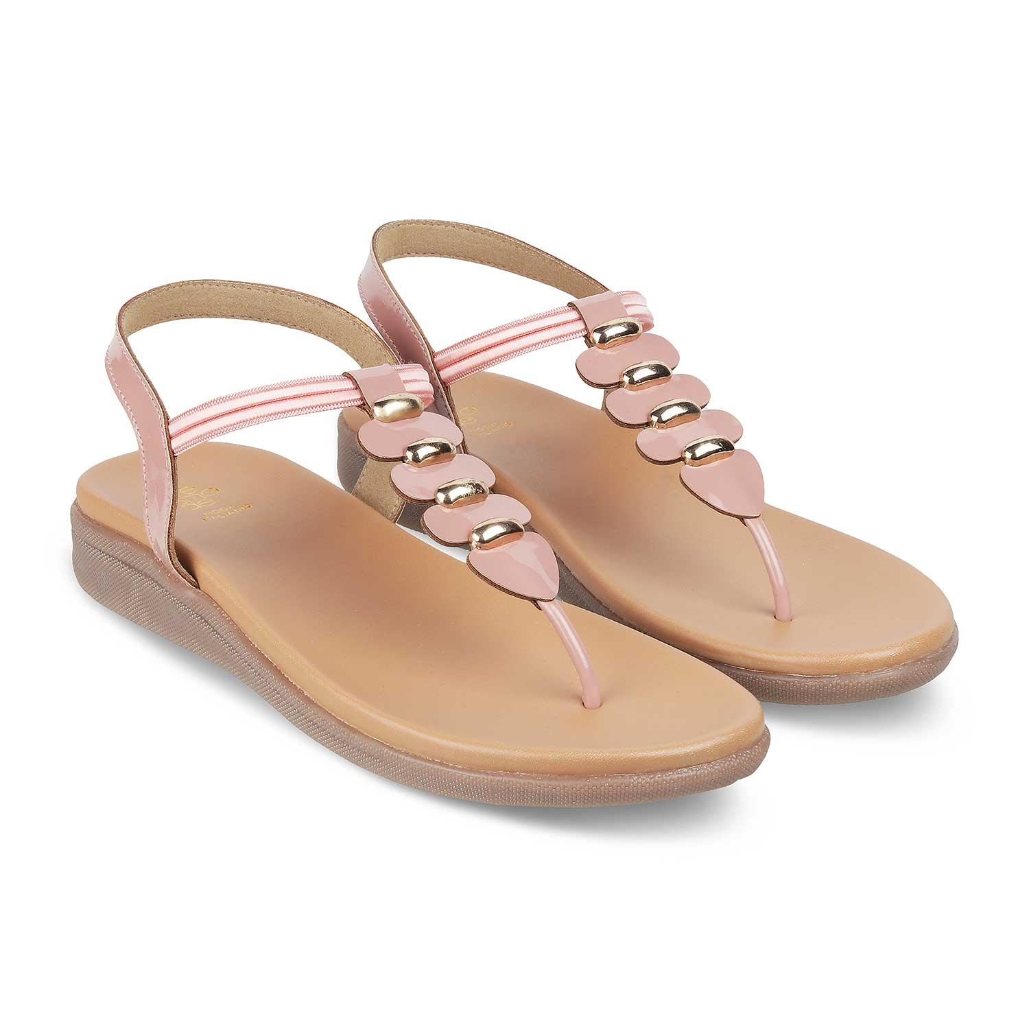 The Velencia Pink Women's Casual Flats Tresmode - Tresmode