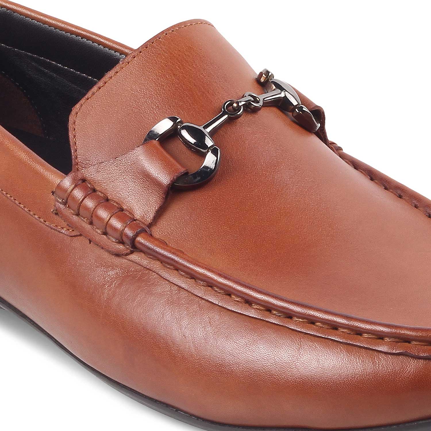 The Votterdam Tan Men's Leather Driving Loafers Tresmode - Tresmode