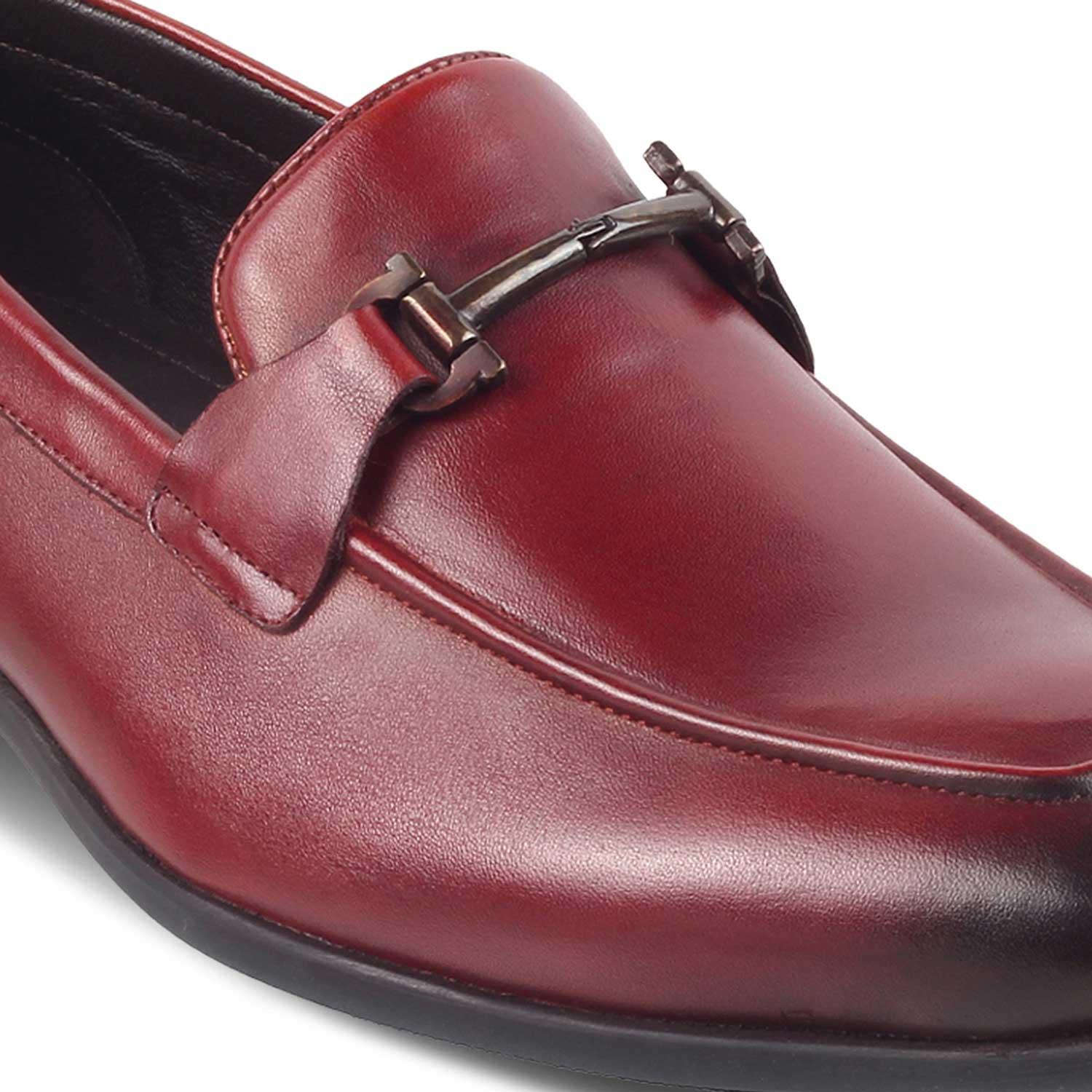 The Yobaa Tan Men's Leather Loafers Tresmode - Tresmode