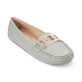 The Yon New Green Women's Dress Loafers Tresmode - Tresmode