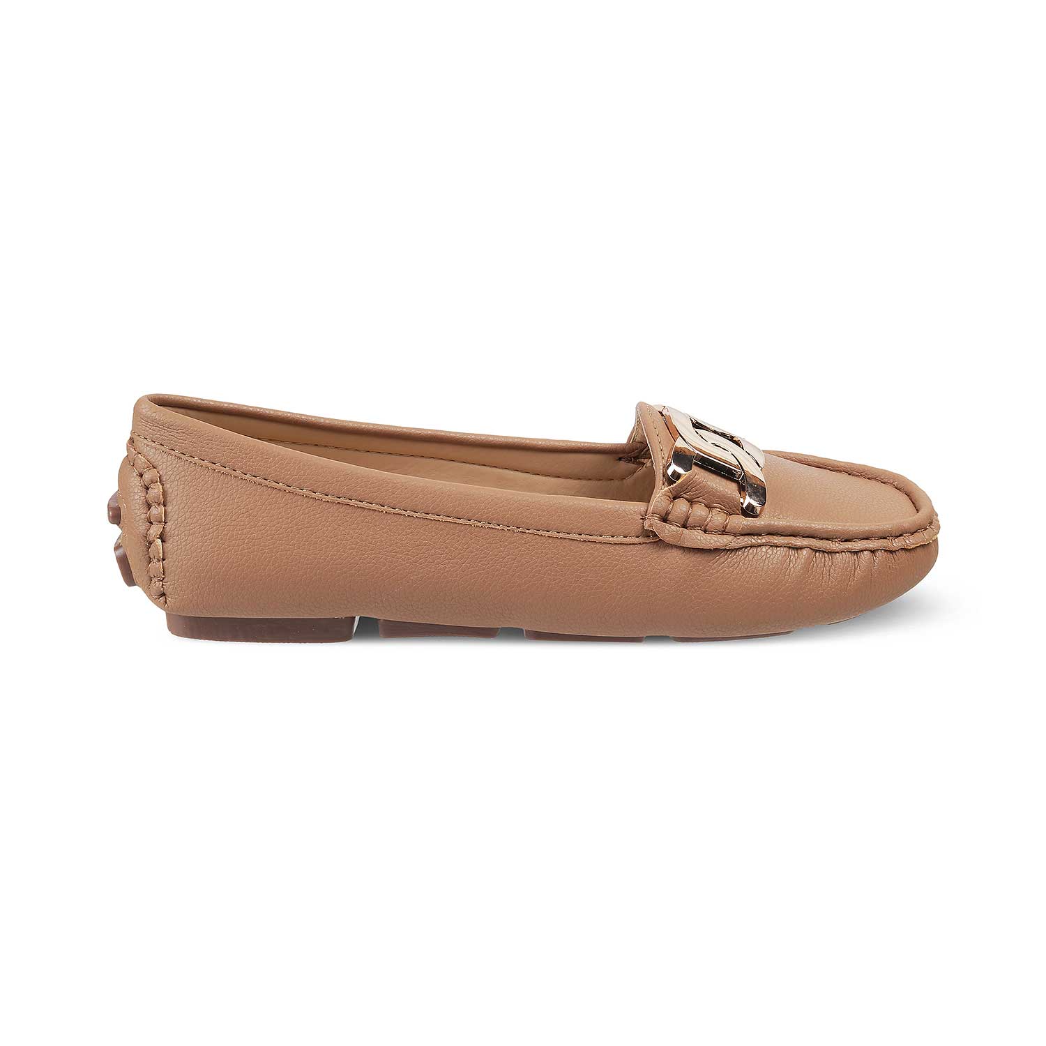 The Yon New Tan Women's Dress Loafers Tresmode - Tresmode