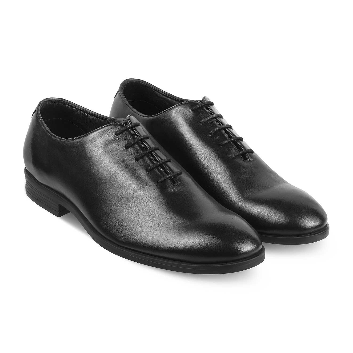 The Yoxford Black Men's Lace Ups Tresmode - Tresmode